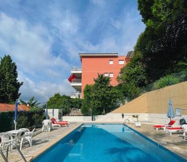 Menton Apartamento | Mansfield vue carte Postale Terrasse Piscine calme port à 200m à pied