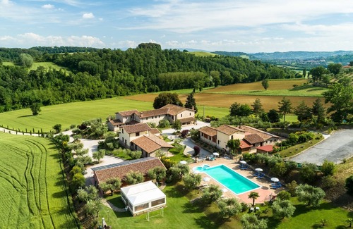 Ramazzano Villa | Mansión en Perugia con piscina y colinas