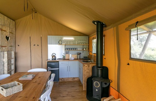 Tiverton Cabina | Maple, Birch and Oak Safari Tent, three family friendly tent in Devon