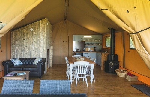 Tiverton Cabina | Maple, Birch and Oak Safari Tent, three family friendly tent in Devon