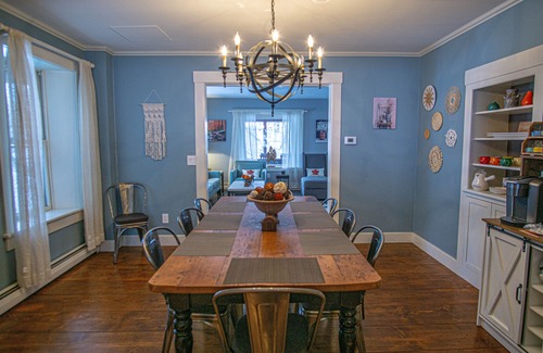 Chester Casa | Maple Leaf Manor - 1864 Brick Federal Style Farmhouse with a modern touches.