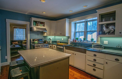 Chester Casa | Maple Leaf Manor - 1864 Brick Federal Style Farmhouse with a modern touches.