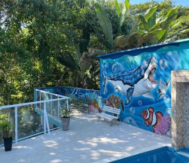 Jardim Carolina Casa | MARAVISTA SUÍTES Ubatuba