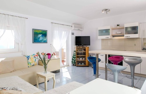 Gorica Apartamento | Mare one bedroom apartment with balcony and sea view A1