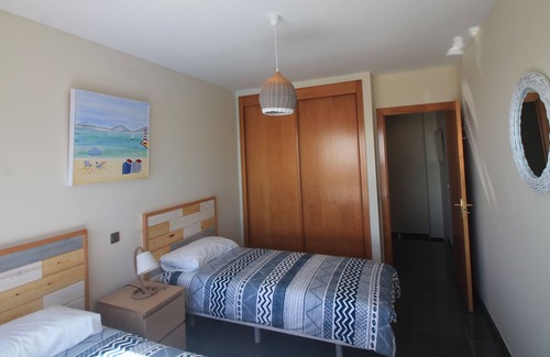 Los Lagos Apartamento | Marfolin 1 El Cotillo. Apartamento frente al mar con acceso directo a la piscina y la playa.