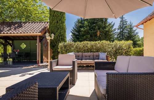 Lacropte Casa | Marie-Paule, hermosa casa de vacaciones en Dordoña