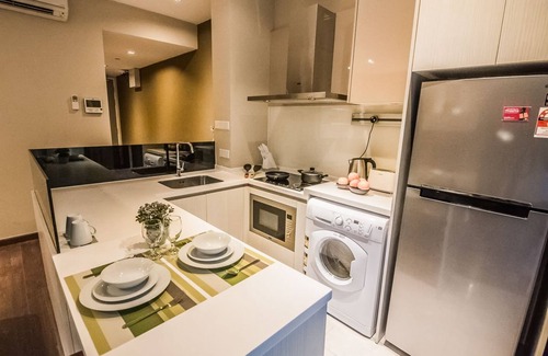 Downtown Kota Kinabalu Apartamento | Marina Travellers Suite at Riverson Soho