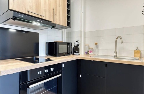 Quartier Pasteur Apartamento | Marine, votre F2 moderne à Rouen