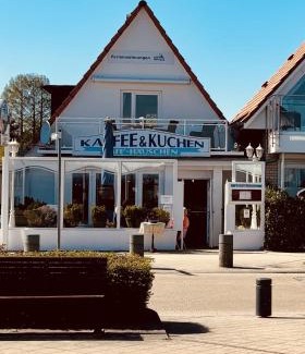 Haffkrug Apartamento | Maris Ferienwohnung Nr 48 OG mit Balkon und Meerblick