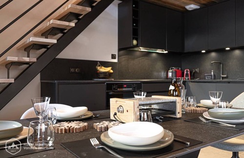 Bonneval-sur-Arc Apartamento | Marmotton 01 - Apartment next to the slopes with Nordic bath