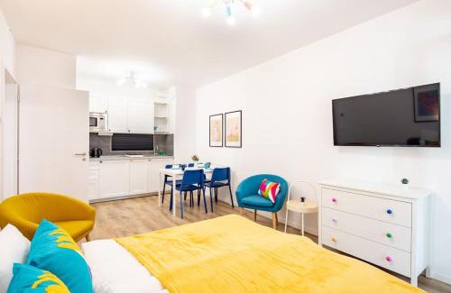 Csarnok negyed Apartamento | Marone 209 Budapest ~ AC/Balcony/Indoor Parking