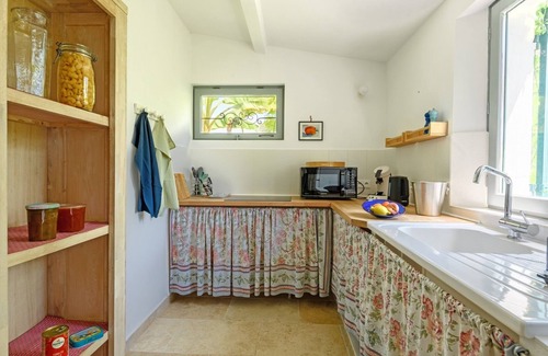 Mouries Casa | Casa-Mas de l'aube-Baño en la habitacion-Vista al campo