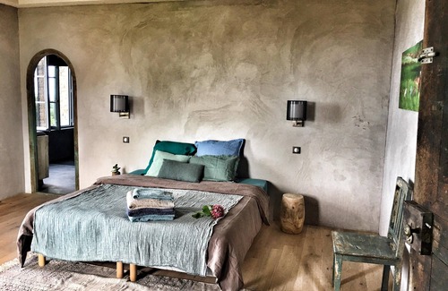Seguret Otro | Mas des Amis, Seguret, pueblo clasificado en Provenza, piscina climatizada