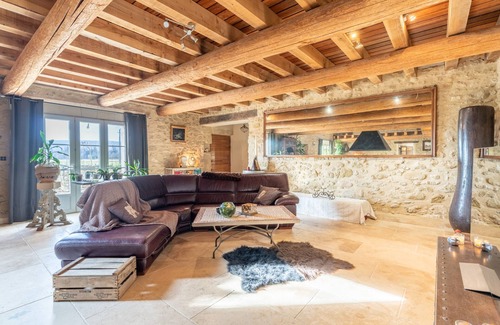 Lamanon Cabaña | Mas en pierres, piscine chauffée entre Alpilles et Luberon