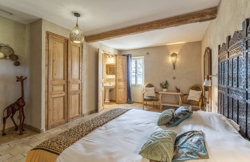 Lamanon Cabaña | Mas en pierres, piscine chauffée entre Alpilles et Luberon