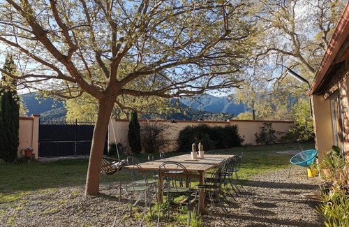Saint-Andre Apartamento | Mas Paret Studio with terrace mountain view in 1ha property