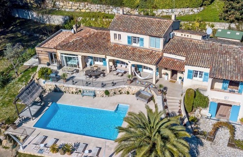 Le Rouret Villa | Mas Provençal con Piscina con Vista al Mar (Opción Barco - sólo en julio)