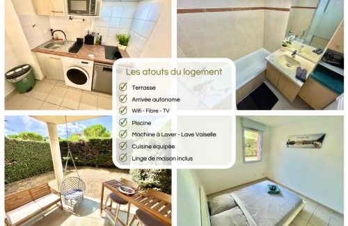 Saint-Simon Apartamento | " Mas St Simon " Entrée autonome - 4 pers - Wifi