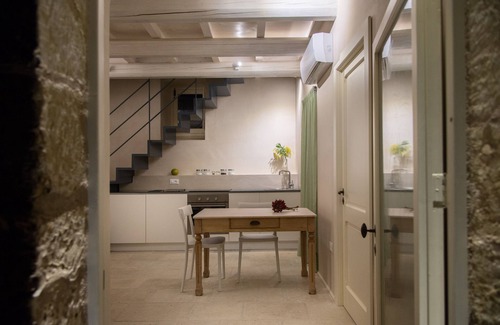 Carpignano Salentino Casa | Masseria Mauriani 1623-La-Torre de apartamentos en una antigua granja