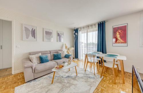 Quartier Centre Ville Apartamento | Massy - AC - RER B&C - Easy Check-in