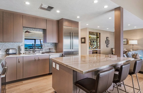 Wailea Condominio | Remodelado Maui Oceanfront 3br / 3ba Condo justo en el océano!