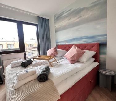Przymorze Apartamento | Maya's Flats & Resorts 105 - Przestronny Apartament przy Parku Regana blisko plaży