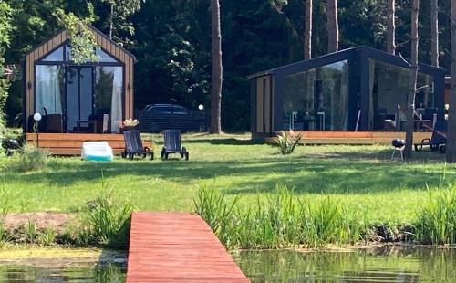 Szeligi Casa | Mazury Resort-nowoczesna stodoła 10 m od jeziora