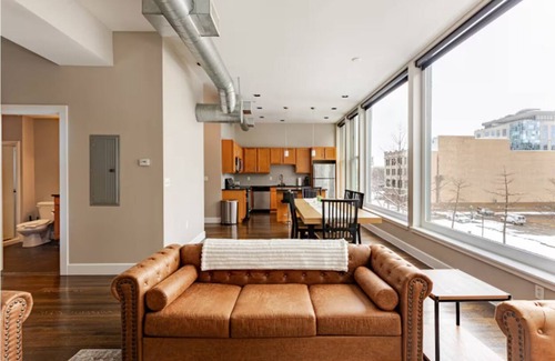 Wholesale District Apartamento | McOuat Place 6A - Luxury 1 Bed Downtown Indy Apartment Prime Location