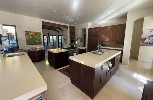 Carmel Valley Casa | Mediterranean Lovely Courtyard & Pool. 5-bedroom home in Sunny Carmel Valley