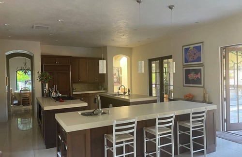 Carmel Valley Casa | Mediterranean Lovely Courtyard & Pool. 5-bedroom home in Sunny Carmel Valley