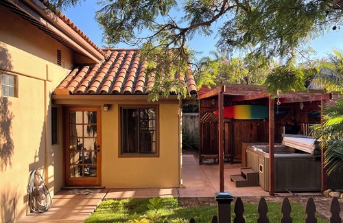West Mesa Casa | Mediterranean Villa on the Mesa-Walk to the Beach