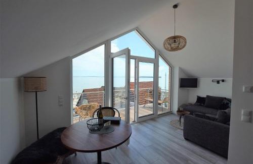 Hohwacht Apartamento | Meeresblick-Strandkieker-Haus-3-WE-45