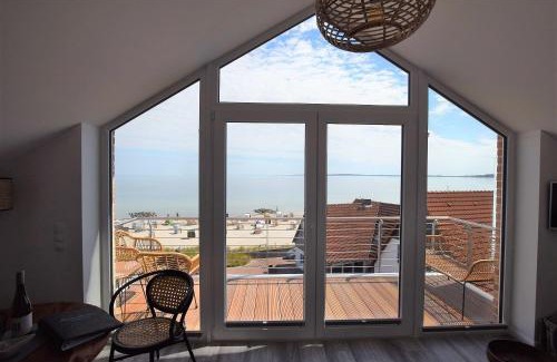 Hohwacht Apartamento | Meeresblick-Strandkieker-Haus-3-WE-45
