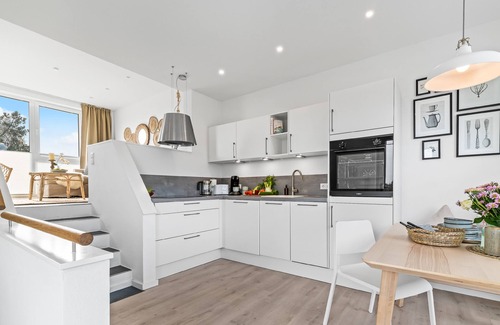 Bockholm Casa | Meerliebe - sea view, roof terrace, infrared sauna, shower, e-charging station