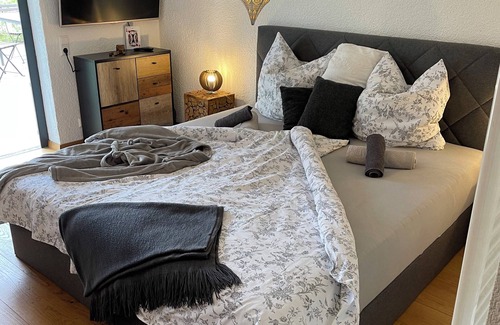 Sasbach am Kaiserstuhl Complejo | Mega suite for up to 5 people and more with a unique view. Sauna...