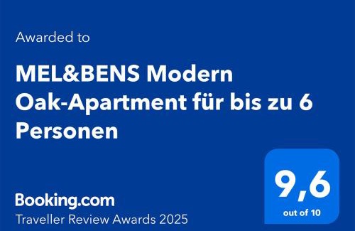 Burgerpark Apartamento | MEL&BENS Modern Oak-Apartments für bis zu 12 Personen