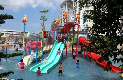 Malacca City Apartamento | Melaka Bayou Lagoon Free 4 Waterpark Tickets!