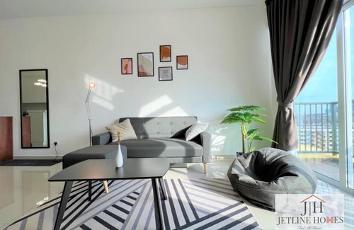 Malacca City Apartamento | Melaka {Nova8 Suite} City-View/4Pax/WIFI/tv-box