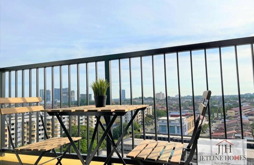 Malacca City Apartamento | Melaka {Nova8 Suite} City-View/4Pax/WIFI/tv-box
