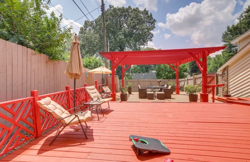 Memphis Cabaña | Memphis Family Home w/ Deck & Games