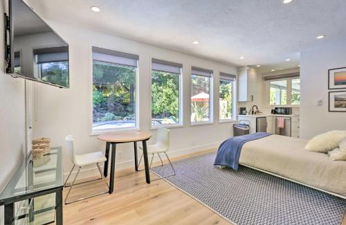 Linfield Oaks Apartamento | Menlo Park Studio about 2 Mi to Stanford University