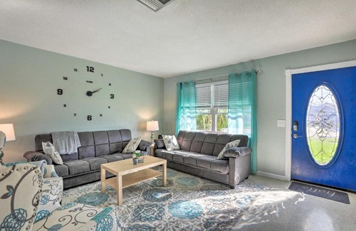 Merritt Island Casa | Merritt Island Home on Canal Private Heated Pool!