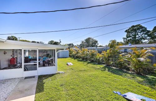 Hampton Homes Casa | Merritt Island Home with Spa - 8 Mi to Cocoa Beach!