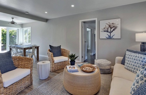 West Mesa Casa | Mesa Cottage | Outdoor Patio with BBQ and Cozy Firepit