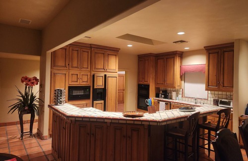 Borrego Springs Casa | Mesquite style villa on golf course with amazing desert and mountain views