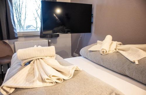 Mittelfeld Apartamento | Messewohnung für 4 Gäste mit kostenlosem Parkplatz