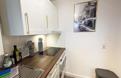 Mittelfeld Apartamento | Messewohnung für 4 Gäste mit kostenlosem Parkplatz