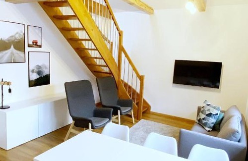 Rokytnice nad Jizerou Apartamento | Mezonetový apartmán ve skandinávském stylu