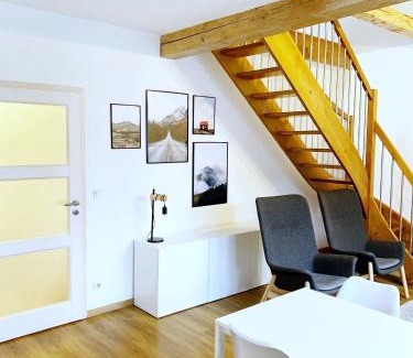 Rokytnice nad Jizerou Apartamento | Mezonetový apartmán ve skandinávském stylu