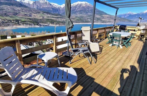 Pontis Casa | MH 4/6 Pers Standing Climatisé 36m² Avec vue Panoramique sur lac et Montagnes